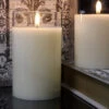 Radiance LED Poured Candle, Simply Ivory, 3.5” Dia X 6” T