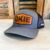 The Okie Brand Hat, Saddle Tan Leather, Various Color Options (Special Order Available)