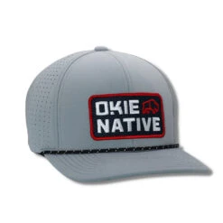 The Okie Brand Hat, Okie Native Performance, Grey