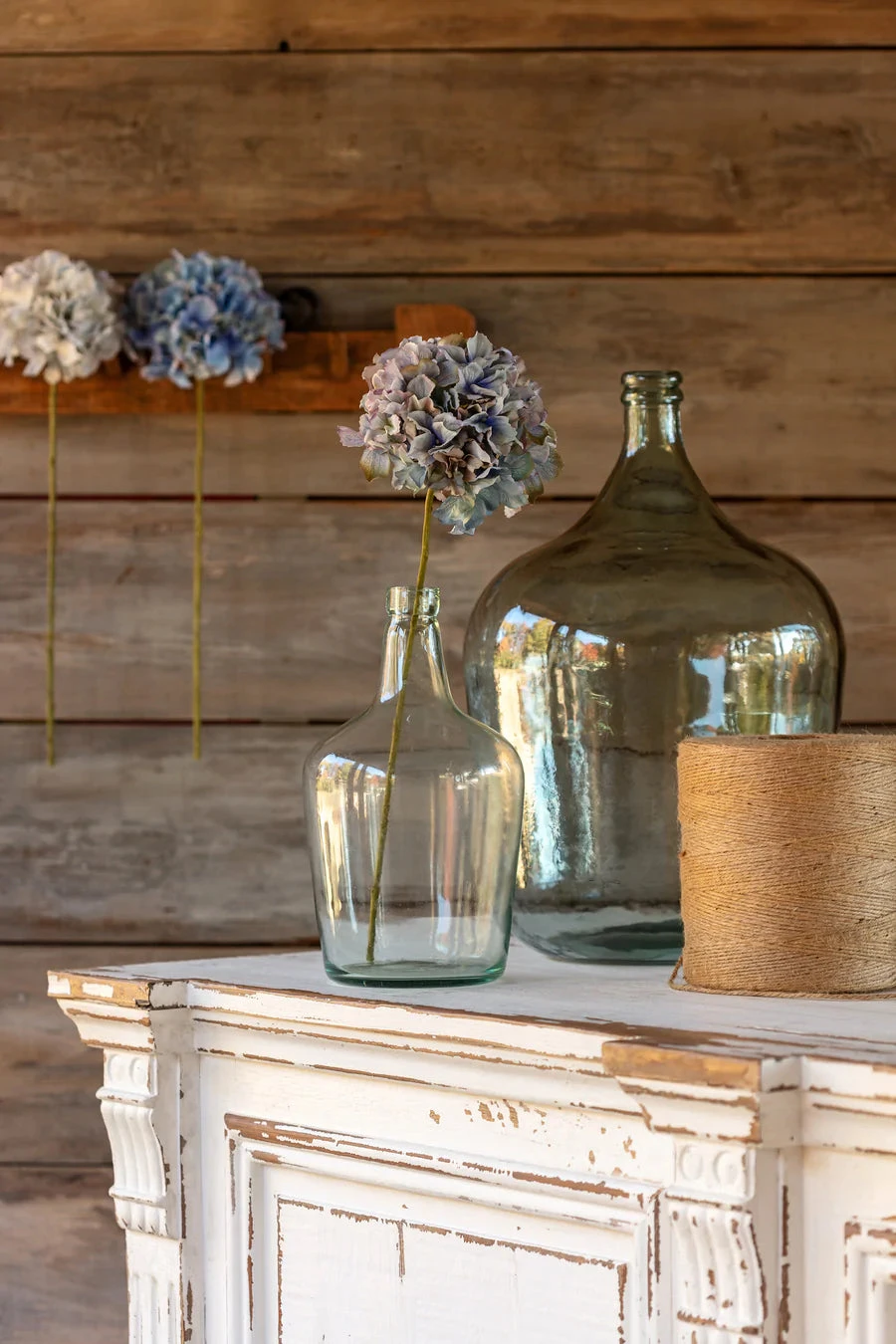 Hydrangea Stem, 23", Vintage Blue By Porch View Home (Pick Up Only) 1 Hydrangea Stem, 23", Vintage Blue By Porch View Home (Pick Up Only)