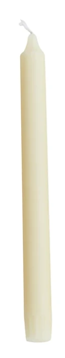 Unscented Taper Candles, 10", 2 Quantity Options
