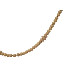 72"L Paulownia Wood Bead Garland With Jute Tassels -Home Decor Shop xs0784 4 scaled